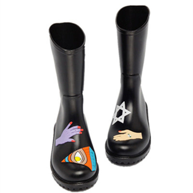 Waterproof Cartoon Rain Boots